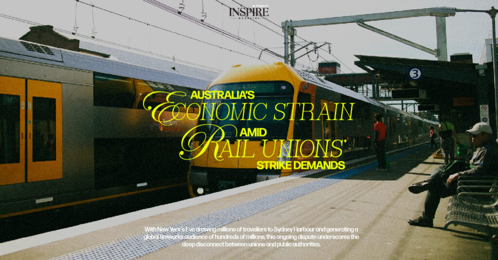 Australia’s Economic Strain Amid Rail Unions’ Strike Demands