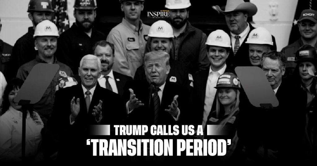 Trump Calls US a ‘Transition Period’, Downplays Short-Term Recession Fears