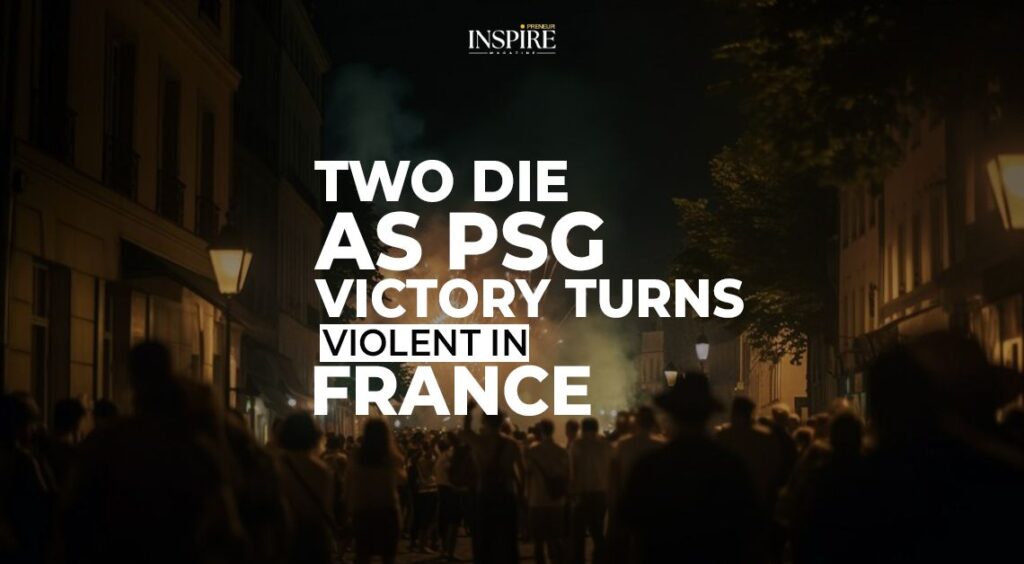 Two Die as PSG Victory Celebrations Turn Violent Across France