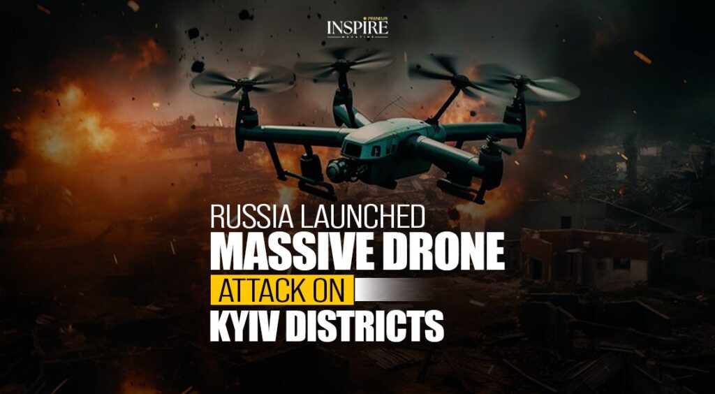 Russia Launched Massive Attacks on Kyiv Districts 
