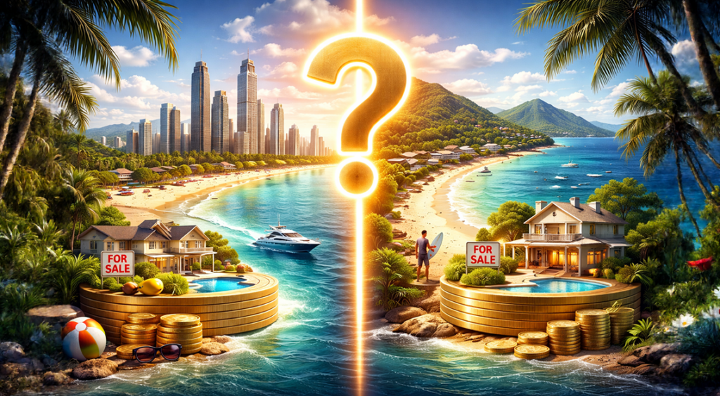 Gold Coast vs Sunshine Coast property: which is better to invest in 2026?