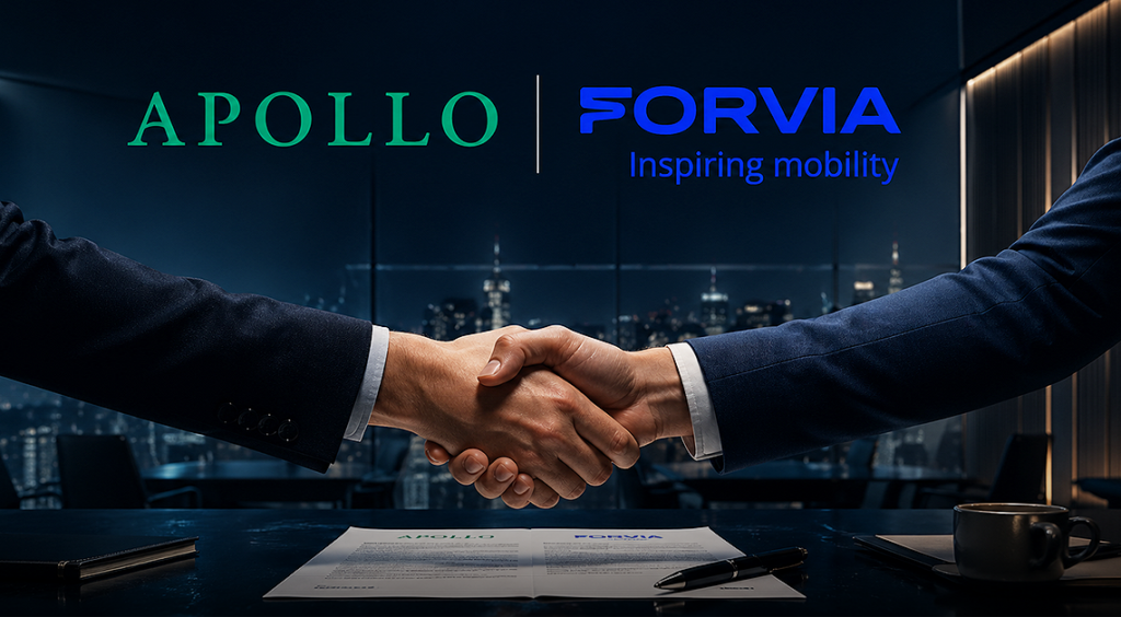 Apollo to buy Forvia’s auto interiors business in $1.82B deal