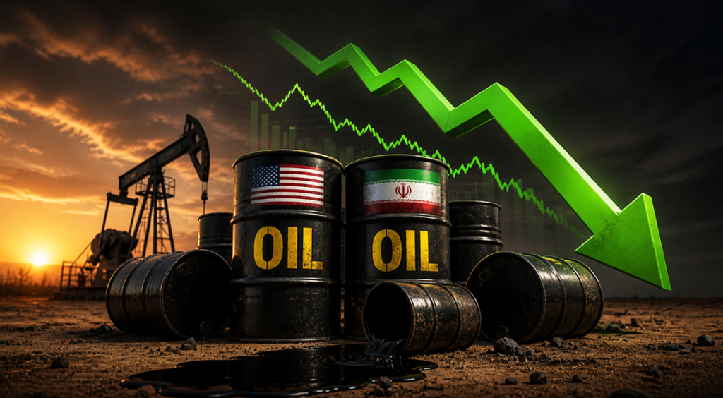 Oil Prices Dip as Traders Weigh US-Iran Peace Prospects