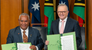 Australia Cements Vanuatu Security Ties With New Bilateral Deal