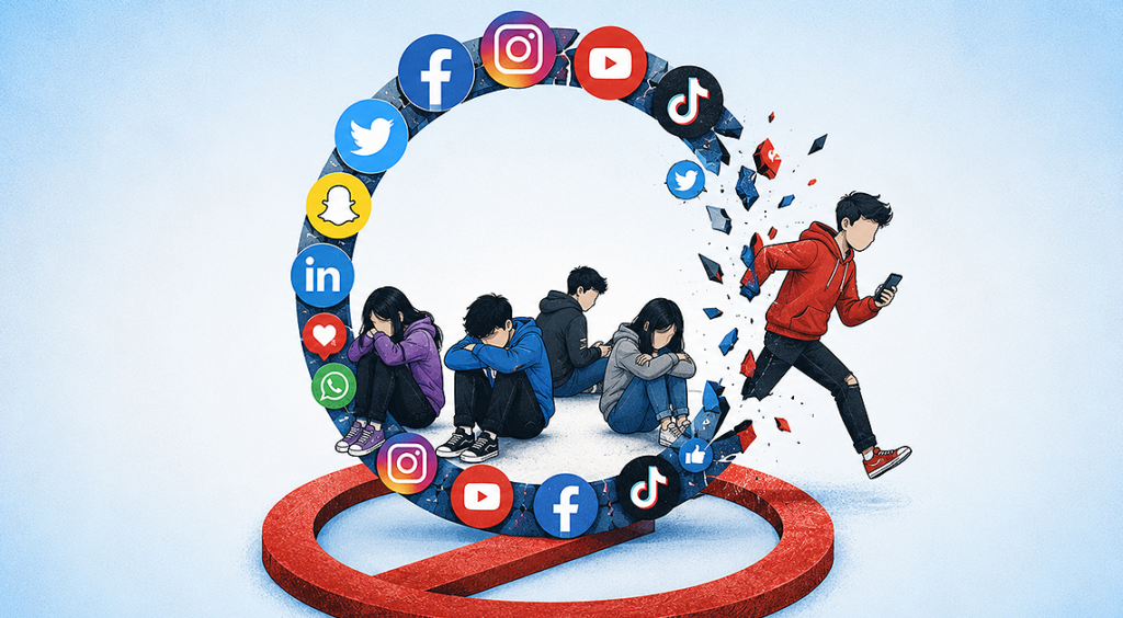 Australia’s Under-16 Social Media Ban Struggles to Bite