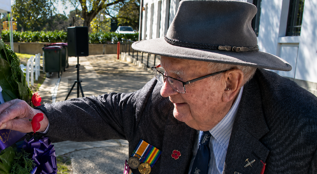 SA Pays Tribute to WWII Hero Angas Gus Hughes
